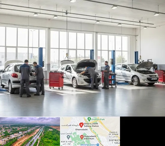 تعمیرگاه پژو در قصرالدشت شیراز