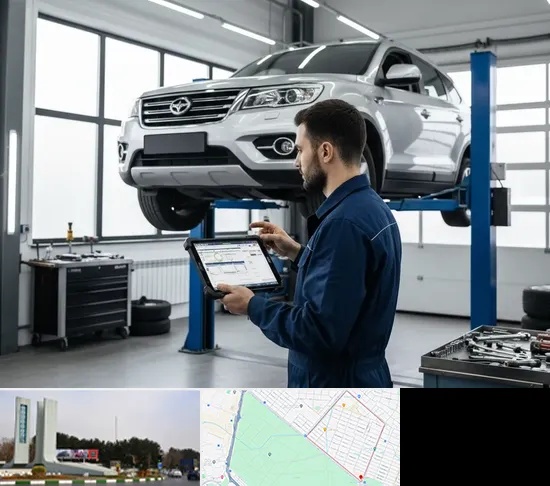 تعمیرگاه هایما در بلوار فلسیطین مشهد