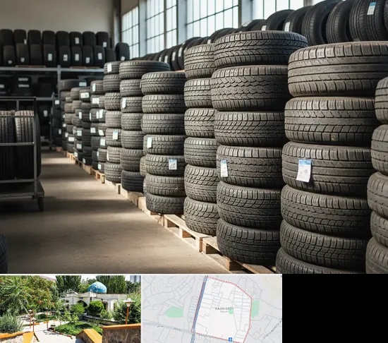 فروش لاستیک دست دوم در باغمیشه تبریز