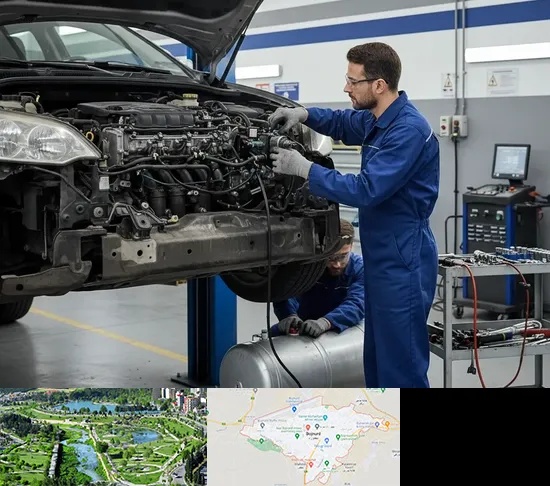 گازسوز کردن خودرو در بجنورد