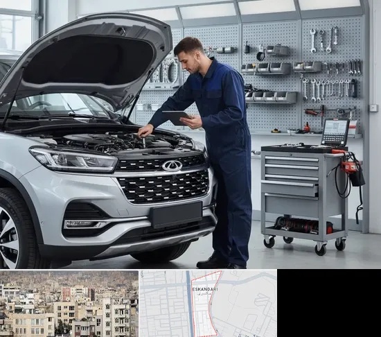 تعمیرگاه چری در اسکندری