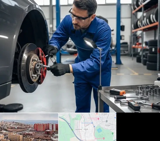 تعمیر ترمز خودرو در سهند تبریز