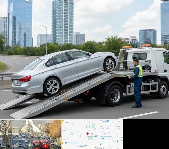 خودروبر در خیابان آزادی