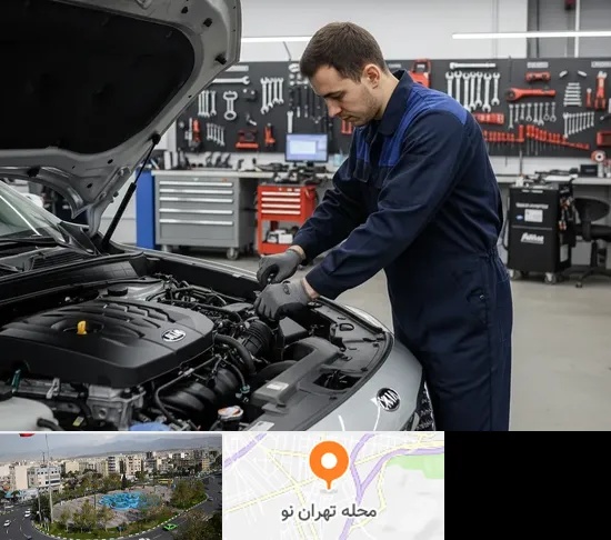 تعمیرگاه کیا در تهران نو