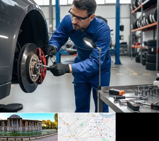 تعمیر ترمز خودرو در عفیف آباد شیراز