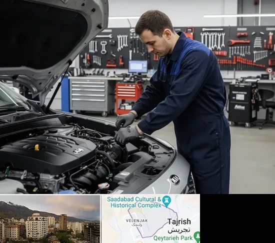 تعمیرگاه کیا در زعفرانیه