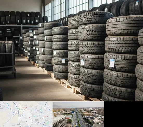 فروش لاستیک دست دوم در حصارک کرج