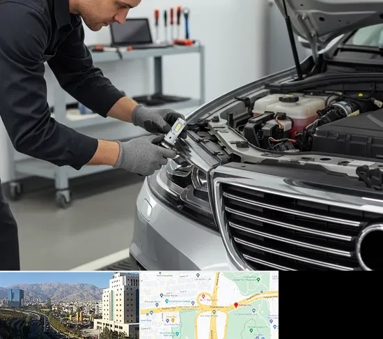 هدلایت خودرو در حقانی