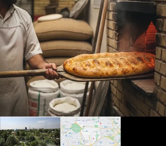 نانوایی بربری در منطقه 16 تهران