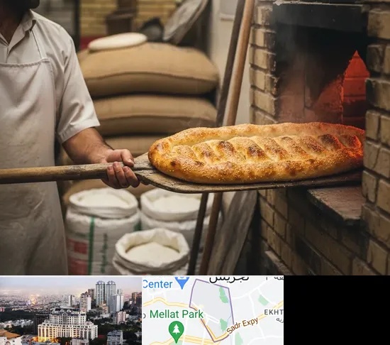 نانوایی بربری در الهیه