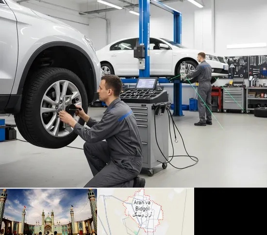 بالانس و تنظیم فرمان در آران و بیدگل