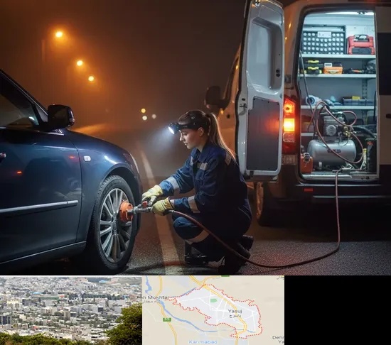 آپاراتی سیار در یاسوج