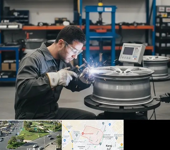 تعمیر رینگ در شاهین ویلا کرج