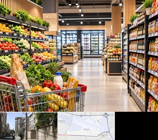 سوپرمارکت و هایپرمارکت در مهرآباد