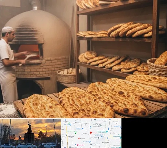 نانوایی در میدان حر