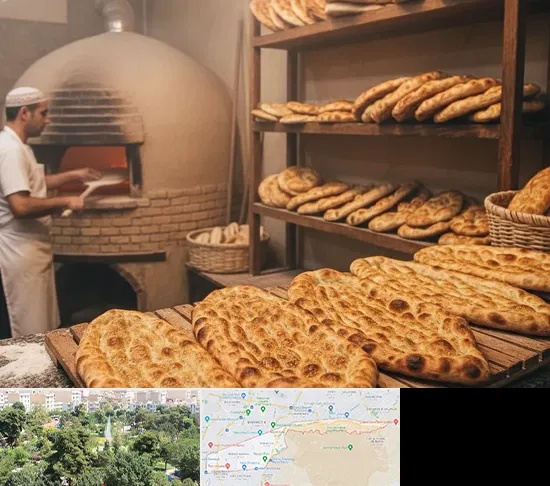 نانوایی در منطقه 13 تهران