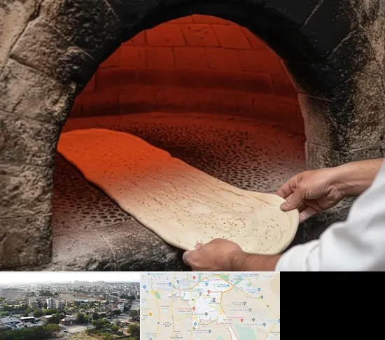 نانوایی سنگکی در منطقه 20 تهران