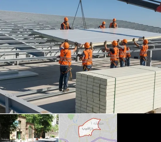 ساندویچ پانل در دزاشیب