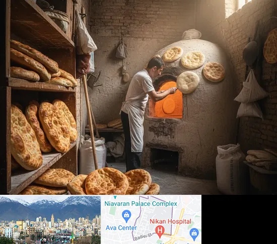 نانوایی تافتون در آجودانیه