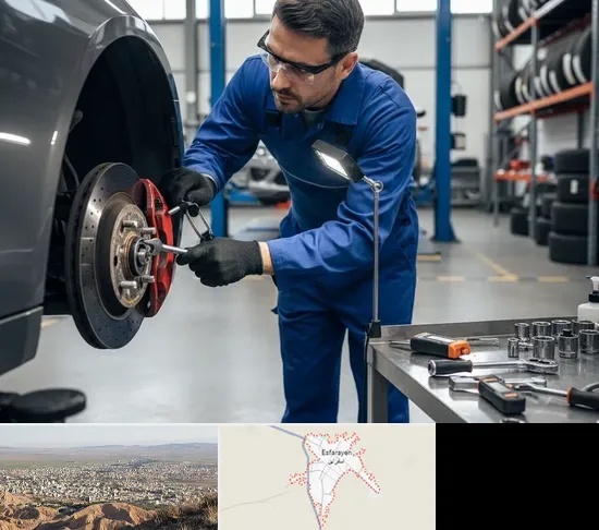 تعمیر ترمز خودرو در اسفراین