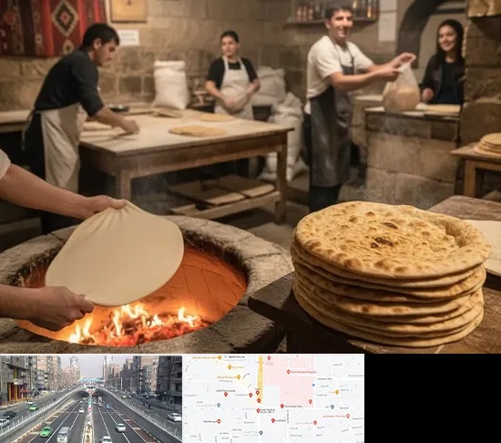 نانوایی لواش در توحید