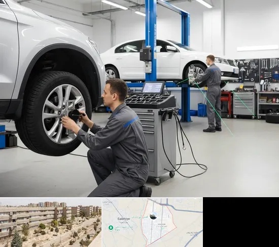 بالانس و تنظیم فرمان در واوان اسلامشهر