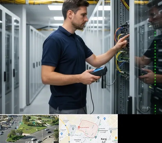 تعمیر سرور در شاهین ویلا کرج