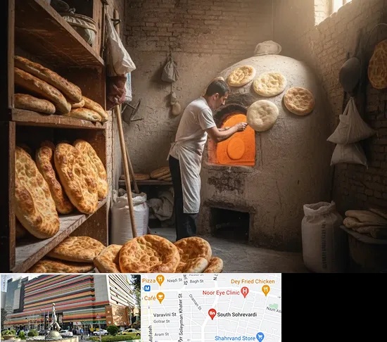 نانوایی تافتون در سهروردی