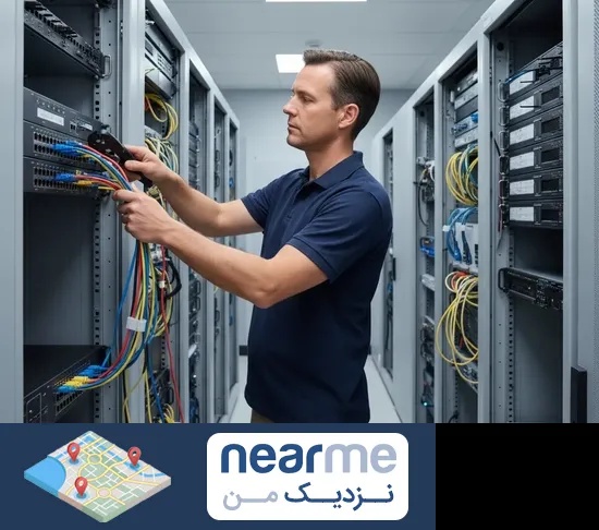 تجهیزات شبکه در نزدیک من