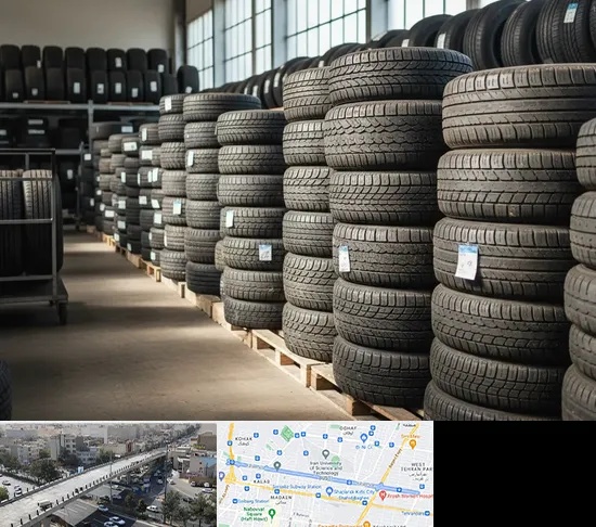 فروش لاستیک دست دوم در فرجام