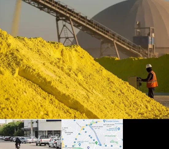 فروش گوگرد معدنی در قدوسی شرقی شیراز