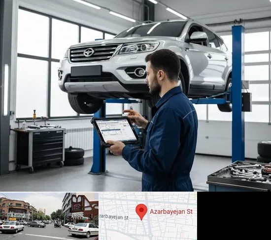 تعمیرگاه هایما در خیابان آذربایجان