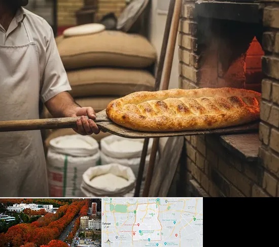 نانوایی بربری در منطقه 6 تهران