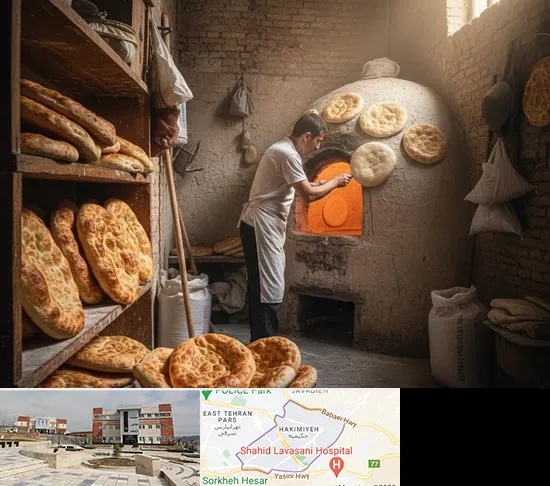 نانوایی تافتون در حکیمیه