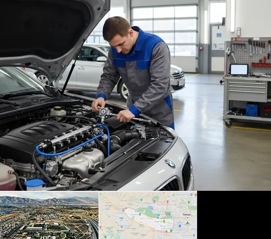 تعمیرگاه CNG در منطقه 21 تهران