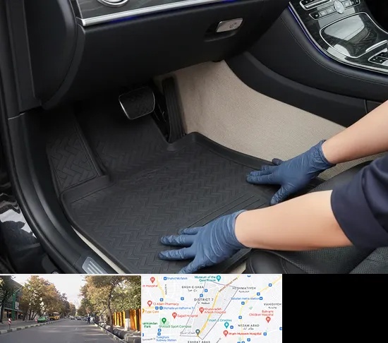 کفپوش خودرو در شریعتی