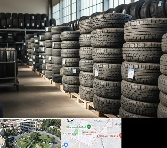فروش لاستیک دست دوم در جهانشهر کرج