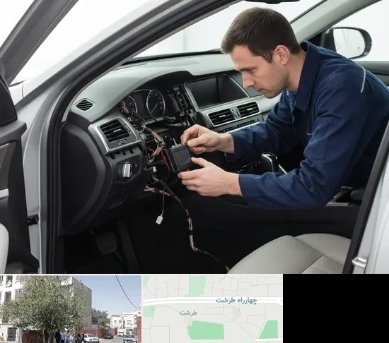 نصب ردیاب خودرو در طرشت