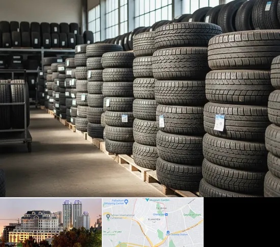 فروش لاستیک دست دوم در فرشته