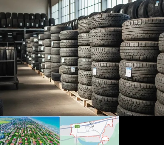 فروش لاستیک دست دوم در نور