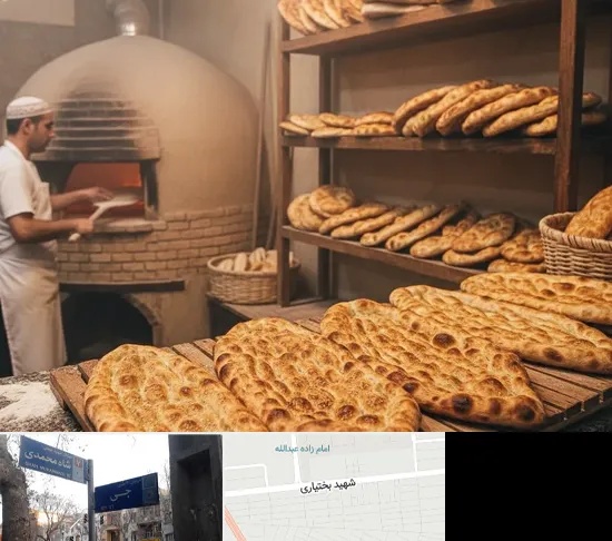 نانوایی در سی متری جی