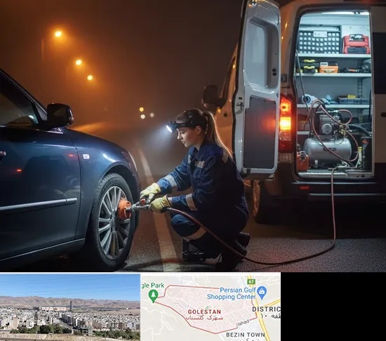 آپاراتی سیار در شهرک گلستان شیراز