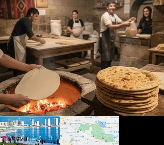 نانوایی لواش در چیتگر