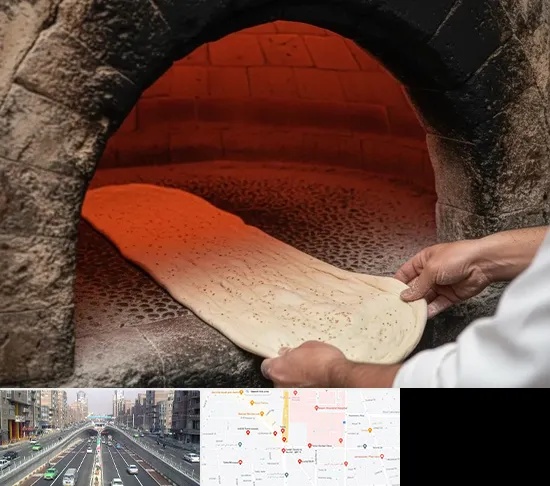نانوایی سنگکی در توحید