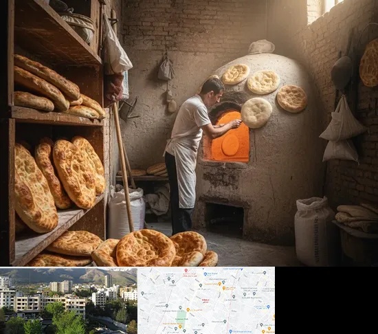 نانوایی تافتون در دیباجی
