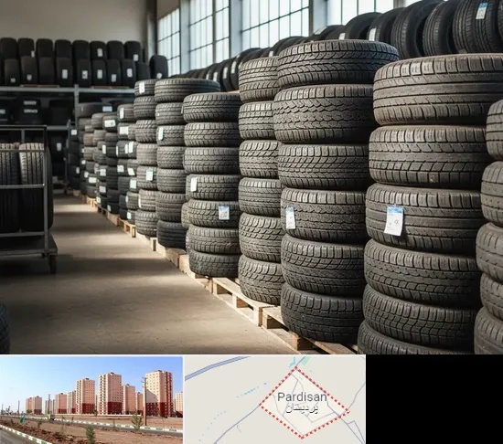 فروش لاستیک دست دوم در پردیسان قم