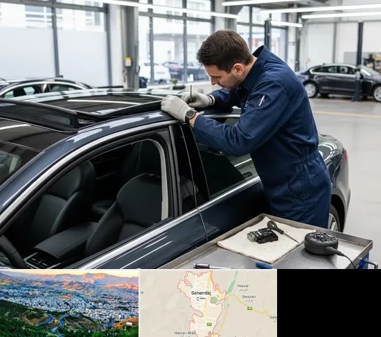 تعمیر سانروف خودرو در سنندج