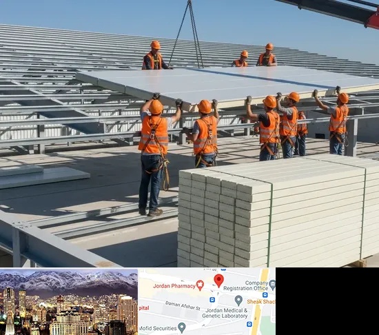 ساندویچ پانل در جردن