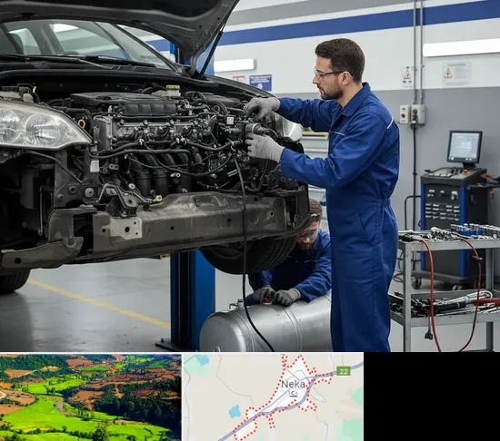 گازسوز کردن خودرو در نکا