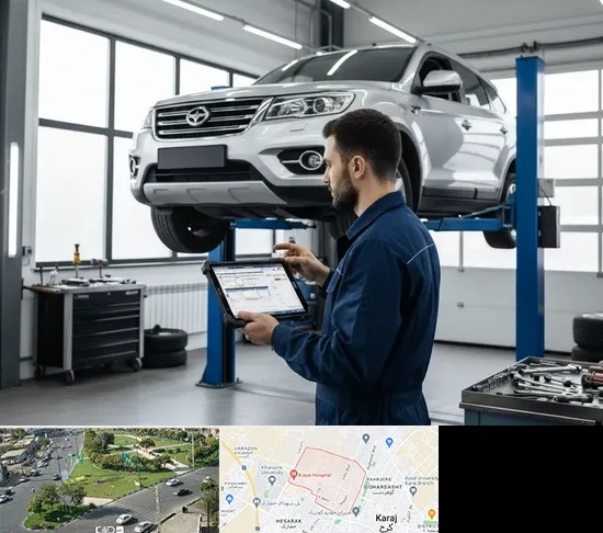تعمیرگاه هایما در شاهین ویلا کرج